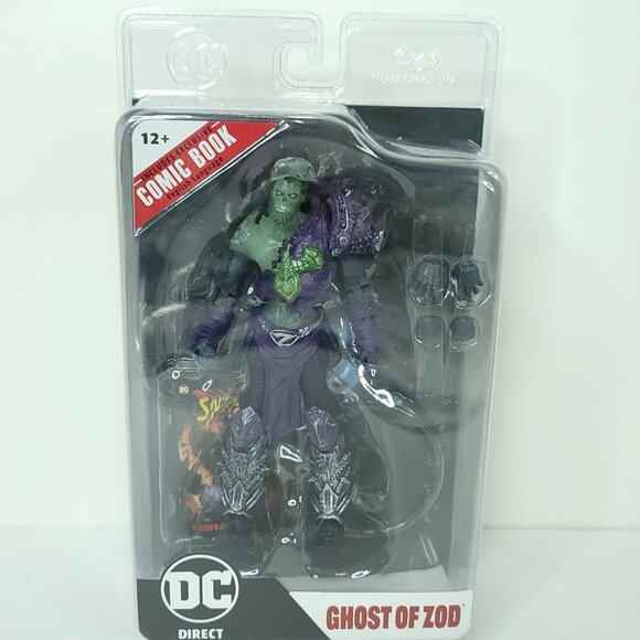 McFarlane DC Direct Page Punchers Ghost Of Zod 2024 With Comic 7" Action Figure - Picture 1 of 4